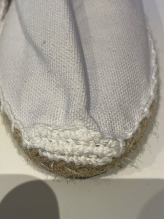 Alpargatas blancas