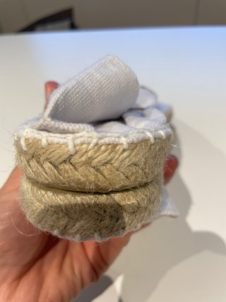 Alpargatas blancas