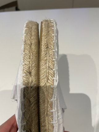 Alpargatas blancas