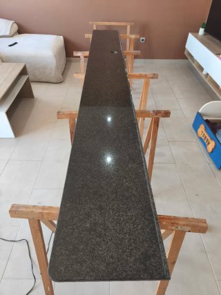 Encimera de cocina de granito