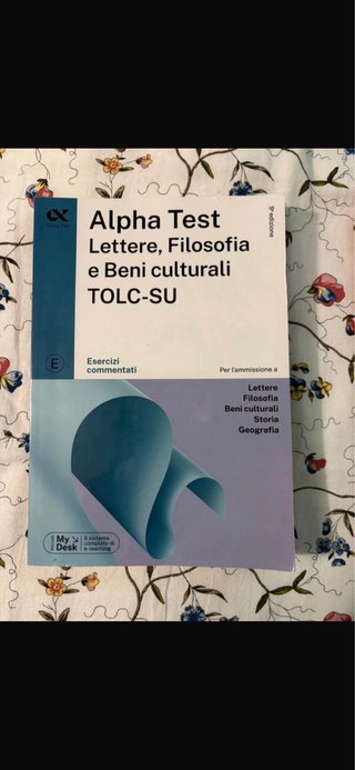 Manuali Alpha Test TOLC-SU