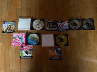 Lote 4 Juegos PS1: Shrek, Gran Turismo 2, Barbie,