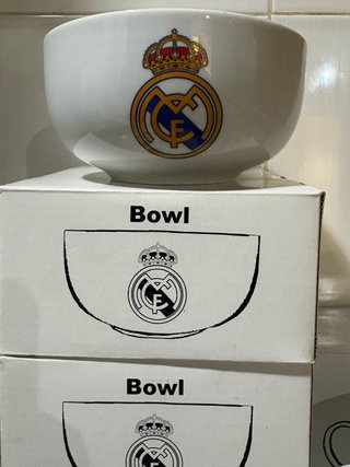Juego Desayuno Real Madrid Tazas y Platos