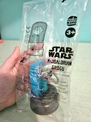 Grogu Baby Yoda The Mandorian and Grogu BurgerKing