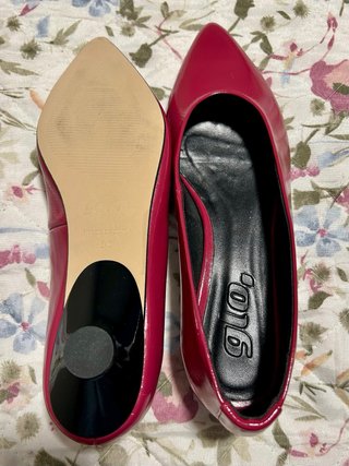 Zapatos salón bailarina T38 sin estrenar