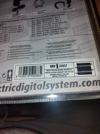 Scalextric Recta Digital System 180mm