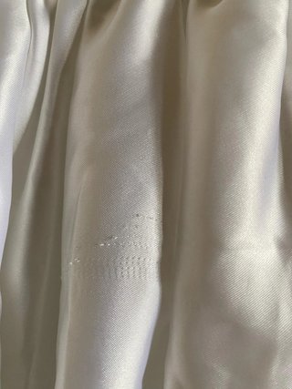 Vestido de novia vintage 90s encaje y pedrería.