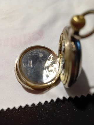 Antico orologio in argento