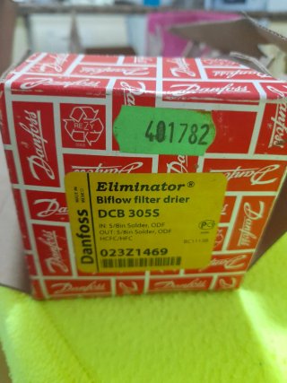 Filtro Secador Danfoss DCB 305S. Soldar 5/8.