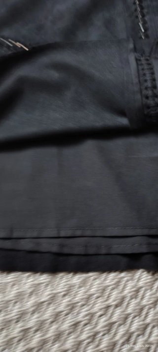 Minigonna Zara in velluto nero