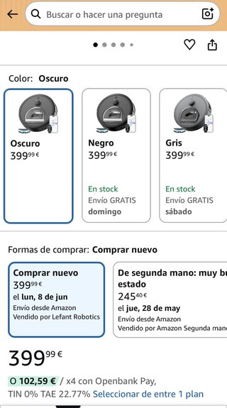 Robot Aspirador  ¡NUEVO!