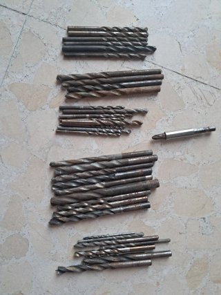 Lote de brocas para taladro