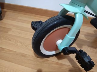 Bicicleta evolutiva con cesta