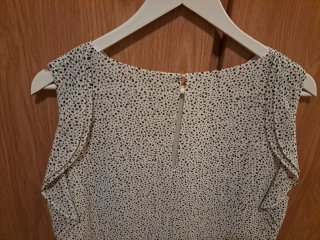 Blusa mujer con estampado de puntos