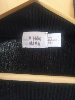 Chaqueta premamá fina negra talla única