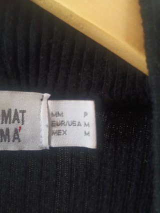 Chaqueta premamá fina negra talla única