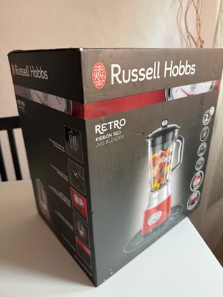 Batidora Russell Hobbs Retro Roja 800W