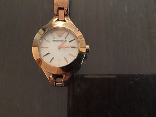 Reloj Mujer Emporio Armani Oro Rosa Mujer Nuevo