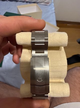 Rolex oyster perpetual cara gris