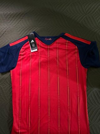 Camiseta Adidas España Mujer Roja