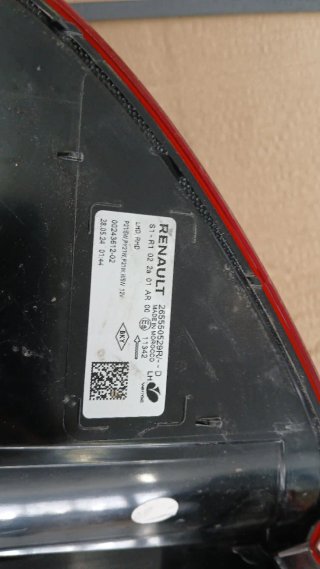 Piloto trasero Dacia Sandero 3 Ref.265550529R