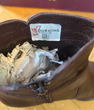 Botines Dorking Piel Marrón Talla 38