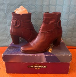 Botines Dorking Piel Marrón Talla 38