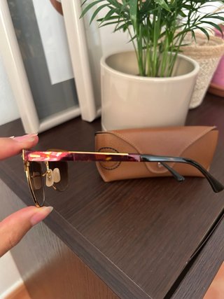 Gafas Ray-Ban Clubmaster Marrón y Dorado