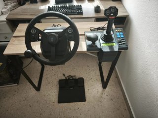 HORI Volante y Joystick PC