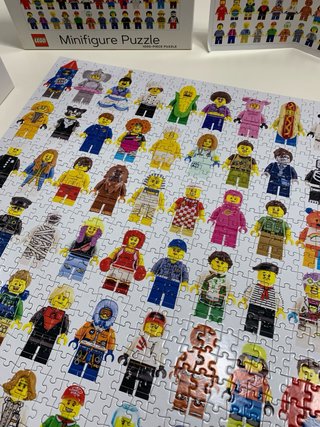 Puzzle LEGO Minifigure 1000 Piezas