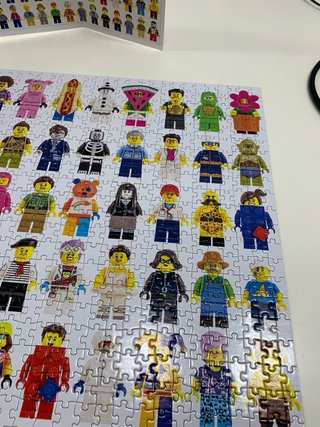 Puzzle LEGO Minifigure 1000 Piezas
