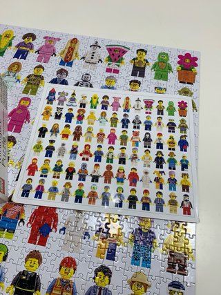 Puzzle LEGO Minifigure 1000 Piezas