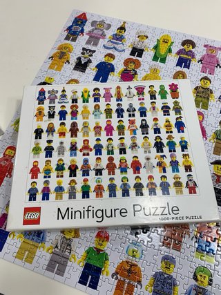 Puzzle LEGO Minifigure 1000 Piezas