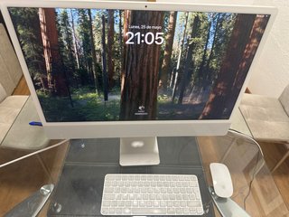 Apple iMac Plata/Blanco M3
