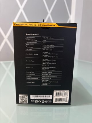 Ventilador Thermaltake SWAFAN 12 RGB
