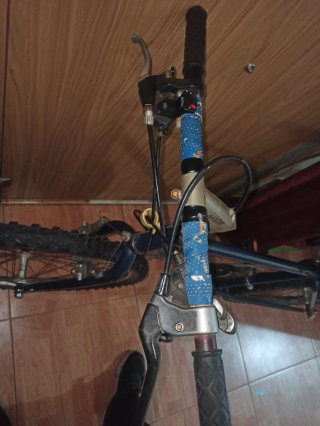 Bicicleta de Montaña Azul