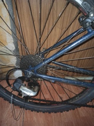 Bicicleta de Montaña Azul