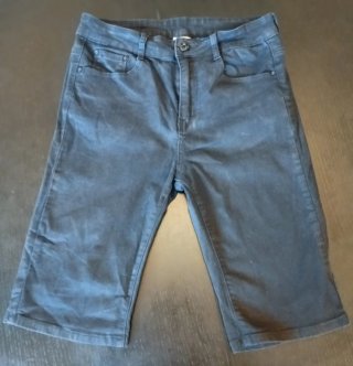 Bermudas jeans elastico