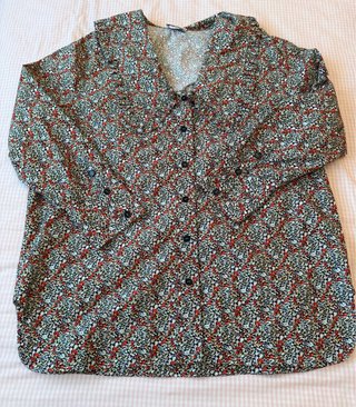 Camisa Ganni floral mujer