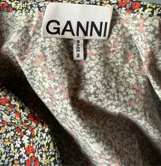 Camisa Ganni floral mujer