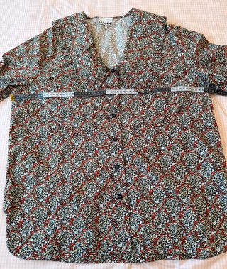 Camisa Ganni floral mujer