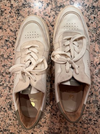 Zapatillas Bobbies Beige y Verde Talla 42