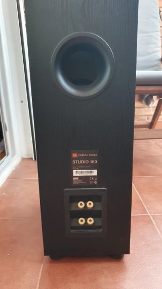 Pareja Altavoces JBL Studio 180 Negro