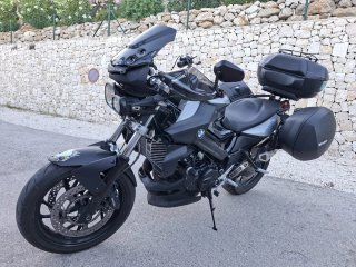 BMW F800R Negra y Gris