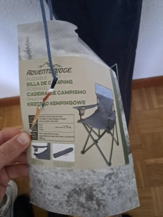 Silla Camping Plegable o silla playa