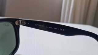 Gafas de sol Ray-Ban Wayfarer negras