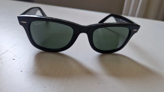 Gafas de sol Ray-Ban Wayfarer negras