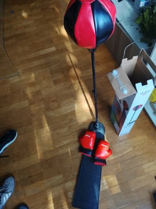 Set de boxeo infantil con guantes
