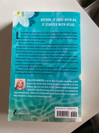 It Starts with Us A Novel