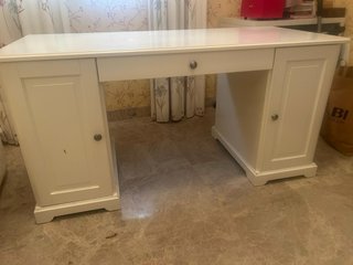 Mesa escritorio blanca madera